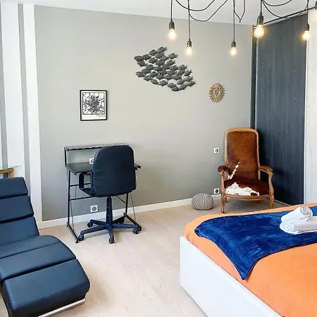 Chez Clem - 3 - Garage Prive - Wifi - Netflix Lejlighed Reims