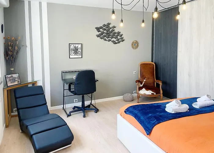 Chez Clem - 3 - Garage Prive - Wifi - Netflix Lejlighed Reims